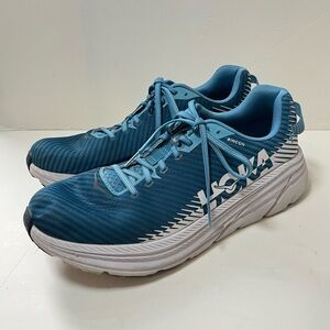 Hoka Rincon 2 Blue White Running Sneakers Men's Size 12.5